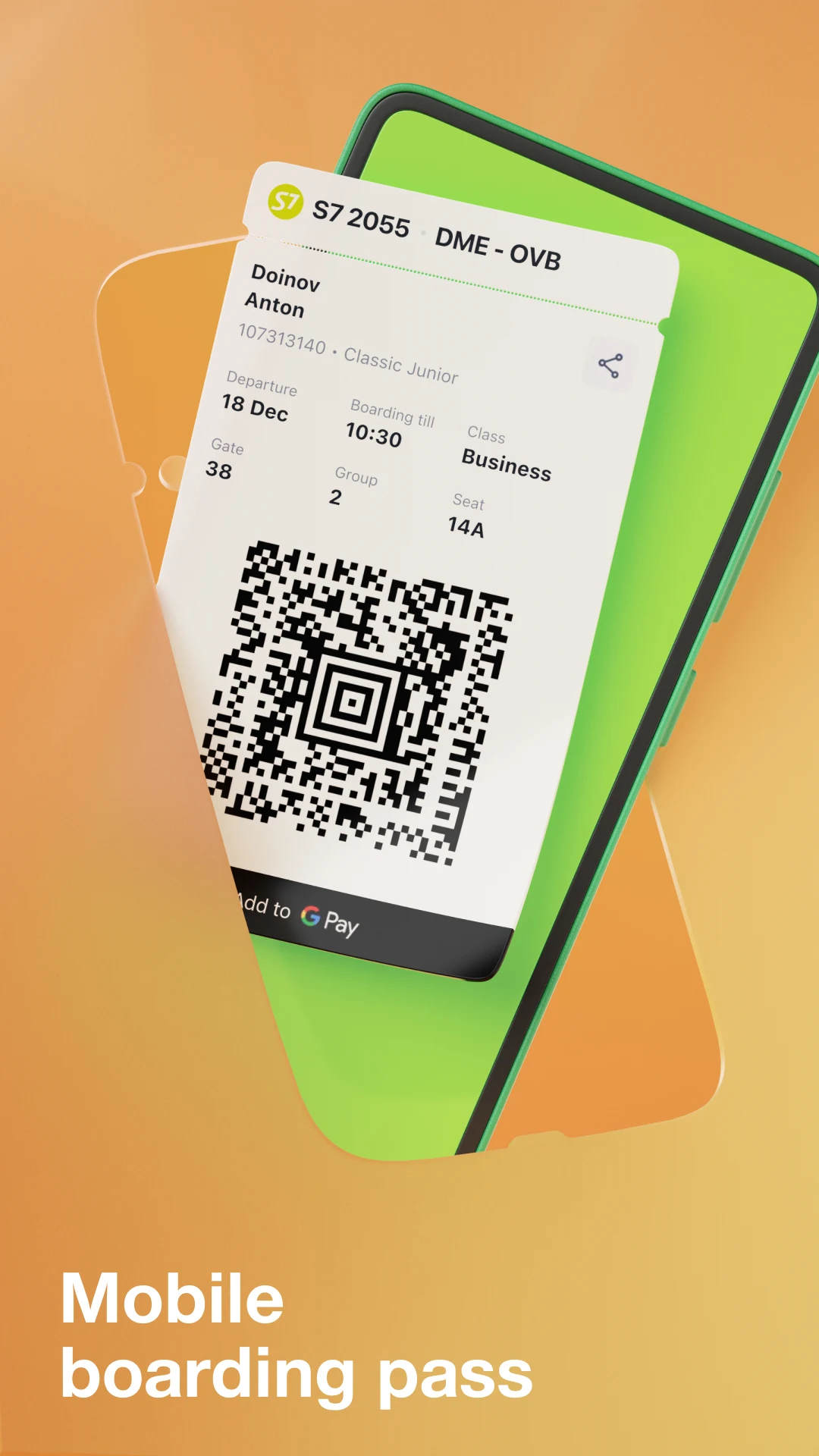 S7 Airlines: happy travels screenshot